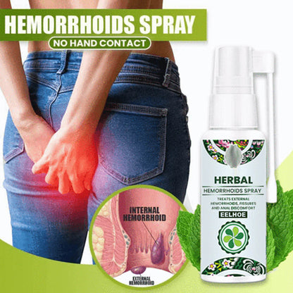 Hemorrhoid Relief Spray – Natural Herbal Soothing Treatment for Swelling, Itching & Discomfort Support